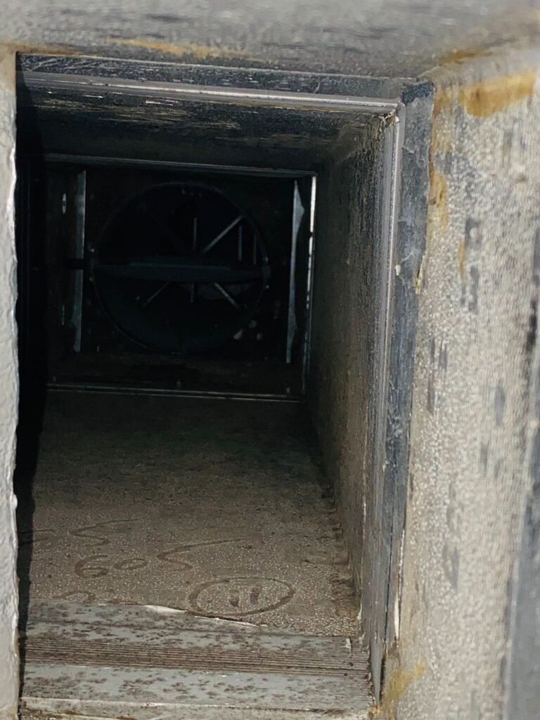 mold in ac ducts in al zeina apartments in abu dhabi