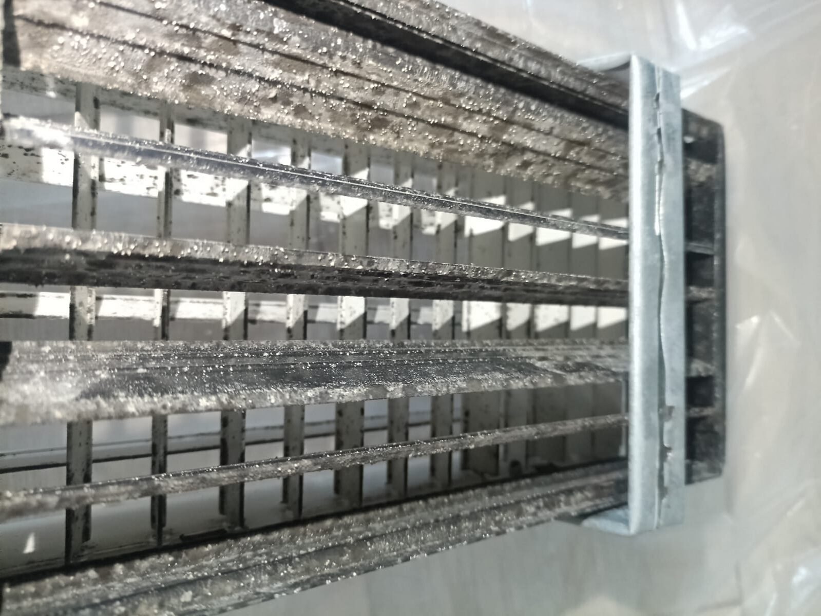 mold on ac grill in yas island abu dhabi
