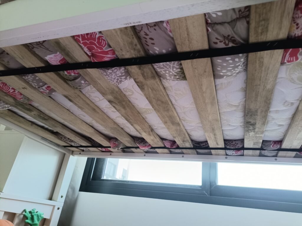 mold on a bed frame in dubai marina
