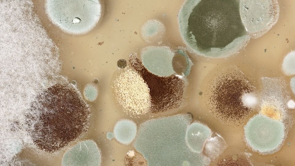 mold growth in hospital in duabi